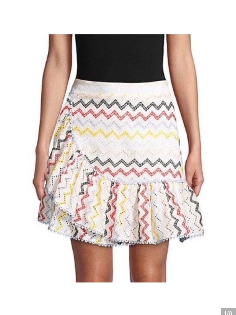 NWT Allison New York Striped Multicolored Skirt